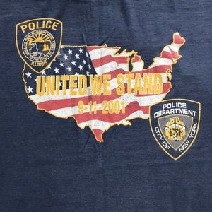 9-11-2011 Short Sleeve T-Shirt, Size Large